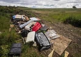 Dumped waste blights the countryside