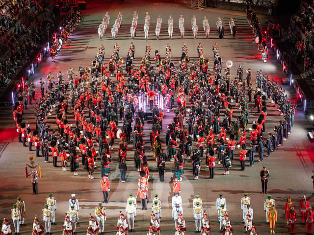 Around 220,000 people normally see the Royal Edinburgh Military Tattoo each year. Picture: Ian Georgeson