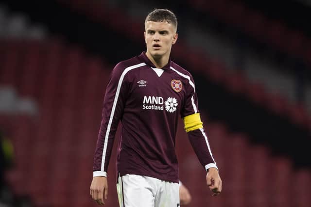 Young prospects like midfielder Callum Flatman could feature in the B team now that Hearts are in the Lowand League  Craig Foy / SNS