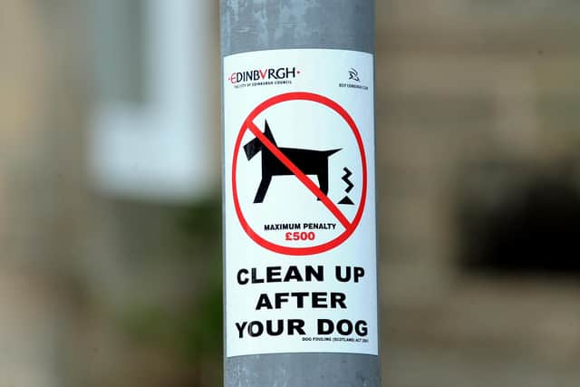 Edinburgh Tory councillor Christopher Cowdy says efforts so far have failed to tackle the dog fouling problem.  Picture: Lisa Ferguson.