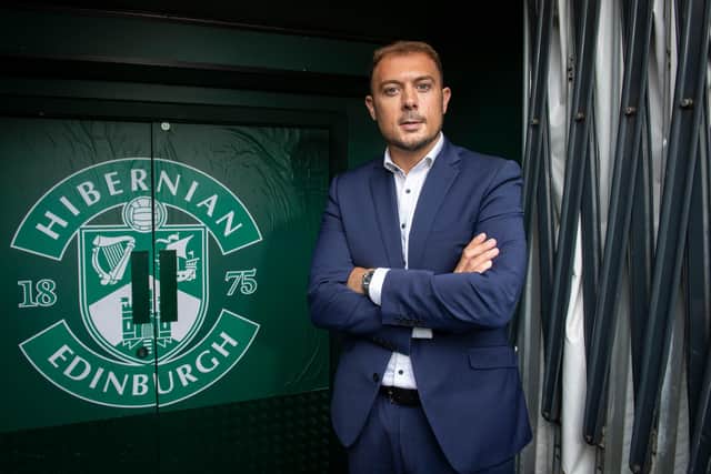 Hibs chief Ben Kensell spoke on a wide range of issues