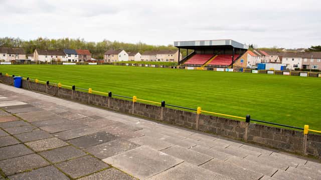 A general view of Beechwood Park, where Hearts will take on Auchileck Talbot on January 22