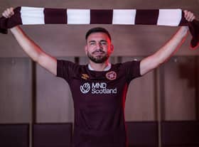 Robert Snodgrass has signed for Hearts until the end of the season. Picture: HMFC