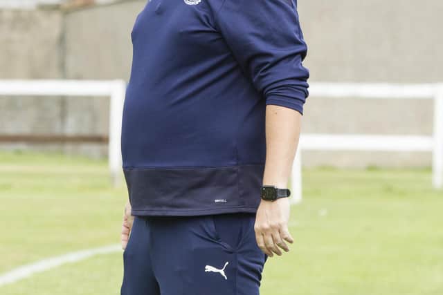 Vale of Leithen manager Michael Wilson is confident his side will come good with a bit more experience under their belts (Photo: Bill McBurnie)