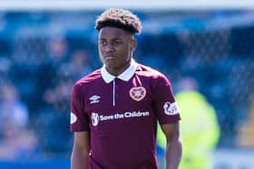 Leeroy Makovora has left Hearts for a loan spell with Brechin City. Picture: SNS