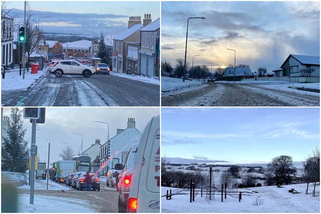 Police in West Lothian have issued a stark warning to drivers in the region, after a night of heavy snowfall in places.