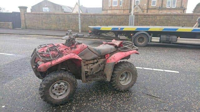 Quad bikes are among the favourite targets for crime gangs