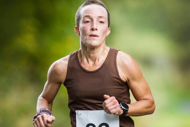 Edinburgh runner Catherine McGill was the first female finisher in 51.31