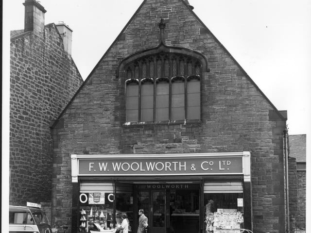 Woolworths in Portobello High Street, 1962.