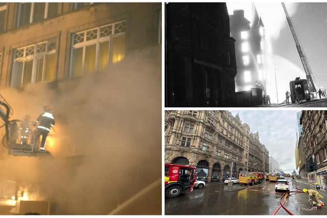 We take a look at some devastating fires that changed the face of Edinburgh forever.