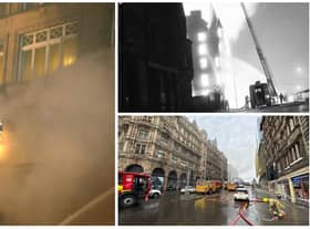We take a look at some devastating fires that changed the face of Edinburgh forever.