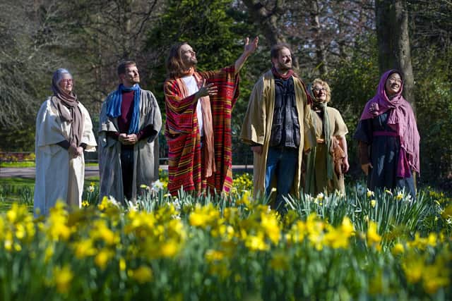 The Easter Play will be performed in Princes Street Gardens in Edinburgh on Saturday 16 April. Picture: Colin Hattersley