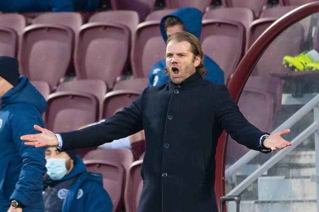 Hearts manager Robbie Neilson was frustrated during his team's 3-2 loss against Raith Rovers, but they improved to see off the Kirkcaldy side a few days later. (Picture: SNS)