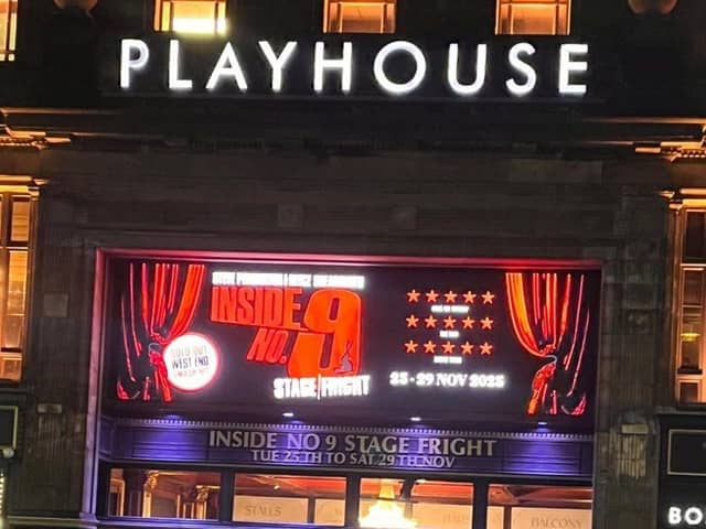 Inside No. 9 Stage/Fright at the Edinburgh Playhouse last night