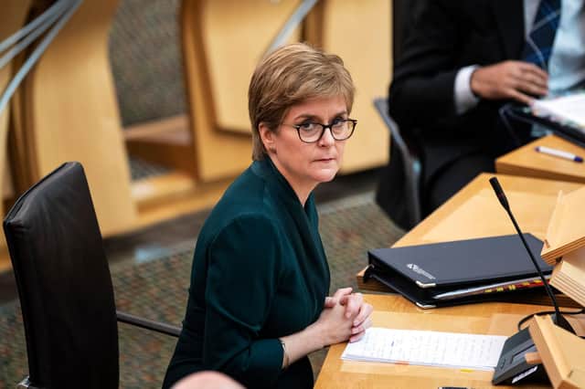 Nicola Sturgeon has failed to deliver a public energy company which would help protect families from rising bills (Picture: Andy Buchanan/pool/Getty Images)
