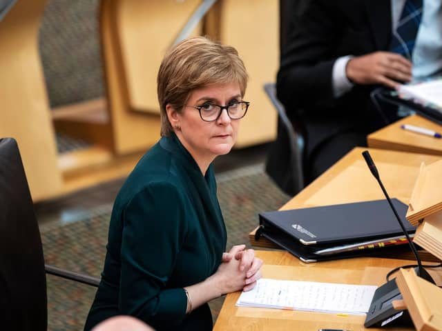 Nicola Sturgeon has failed to deliver a public energy company which would help protect families from rising bills (Picture: Andy Buchanan/pool/Getty Images)
