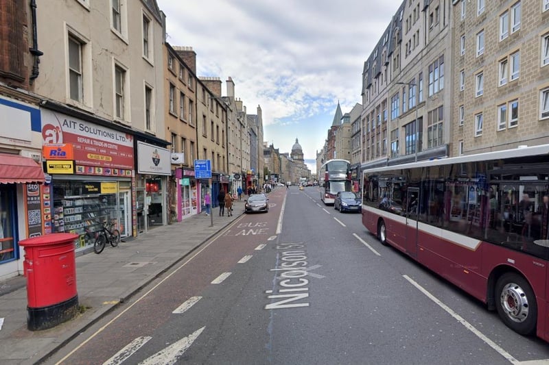 Nicolson Street was mentioned by Paul Wilson, who said: "Cars parked in live bus lanes constantly and never booked or lifted."
