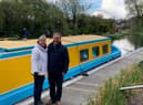 The Kirk on the Canal. Rev Jack Holt and his wife Sandra who is the project coordinator for the Polwarth Parish Church. The church and a charity have got to gather to raise the money to buy a canal boat. The vessel will be used for church and educational functions.