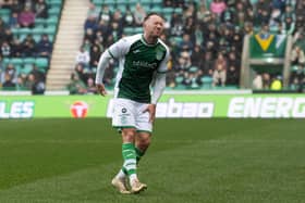 Aiden McGeady pulls up with a hamstring injury against Kilmarnock