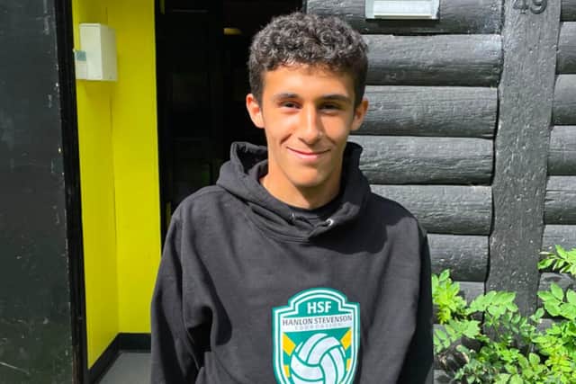 Malek Zaid is the first inductee of the Hanlon Stevenson Foundation's scholarship programme