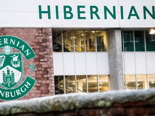 Two non-executive directors have stood down at Hibs. Picture: Ross Parker / SNS
