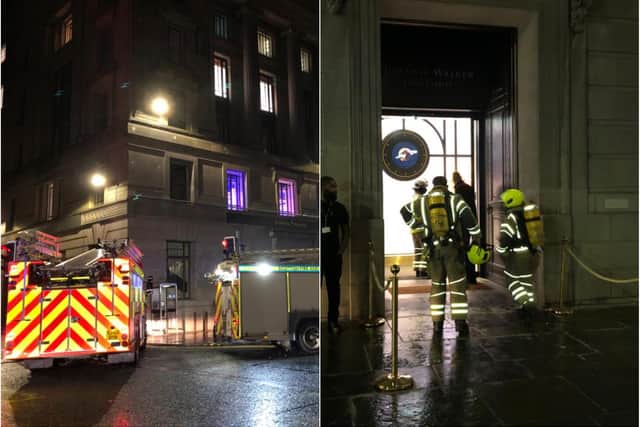 Johnnie Walker Princes Street: Brand new Edinburgh tourist attraction evacuated as emergency service attend the scene