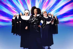 Sister Act, starring Lesley Joseph, Sandra Marvin and Lizzie Bea