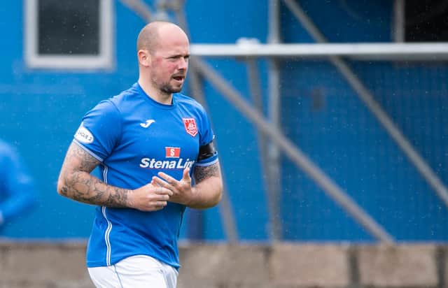 Ex-Hearts player Jamie Hamill is the new Stranraer boss. Picture: SNS