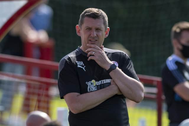 Bonnyrigg Rose manager Robbie Horn has been impressed with his players´ focus
