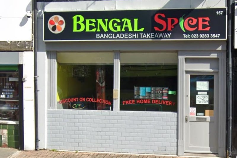 13: Bengal Spice in Highland Road, Southsea, was our readers' 13th favourite choice.