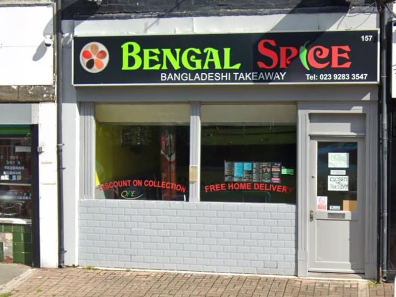 13: Bengal Spice in Highland Road, Southsea, was our readers' 13th favourite choice.
