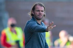 Robbie Neilson doesn't anticipate making huge changes for the Inverness CT clash. (Photo by Mark Scates / SNS Group)