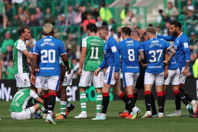 Rangers could be visiting Easter Road for a third time after the post-split fixtures are settled. Picture: Getty