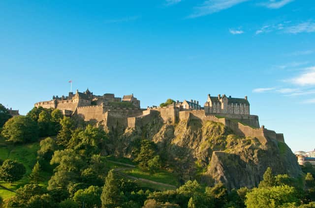 Edinburgh is set to bask in sunshine this afternoon.