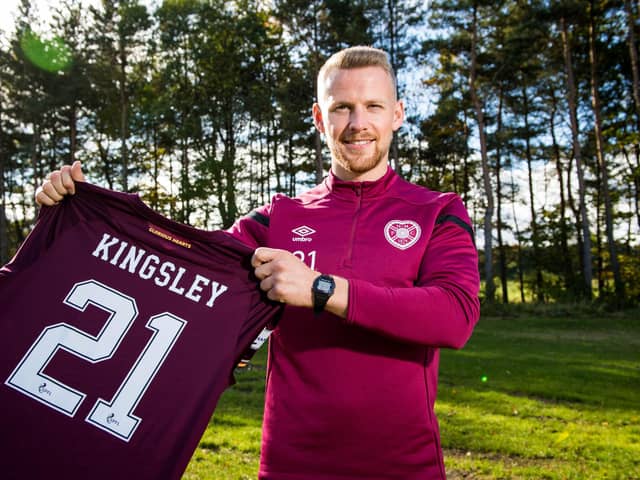 Stephen Kingsley signed a one-year deal with hearts earlier this week. Picture: SNS