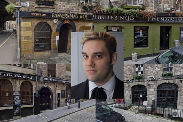 Spook enthusiast Ash Pryce takes us on a tour around Edinburgh's haunted pubs above the ghostly South Bridge Vaults.