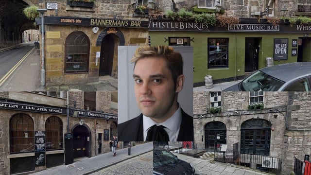 Spook enthusiast Ash Pryce takes us on a tour around Edinburgh's haunted pubs above the ghostly South Bridge Vaults.