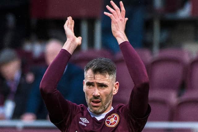 Smith is adored by Hearts fans. Picture: SNS