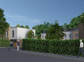 A visualisation of the Barnton development. The homes are due to launch for sale in summer 2023 and the first phase of completion is expected in early 2024.