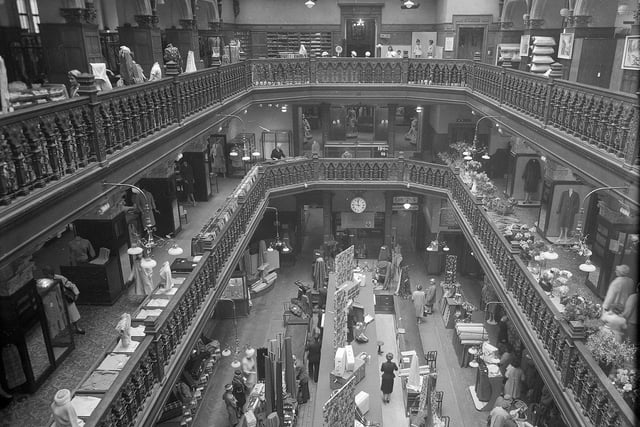 The interior of Jenners has remained as recognisable as it is today as it was back in the ‘60s. Year: 1962