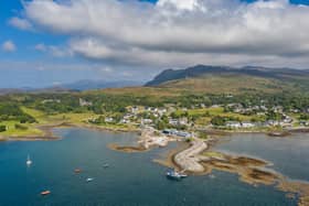 Arisaig Marina in the West Highlands. Picture: Sail Scotland/Airborne Lens