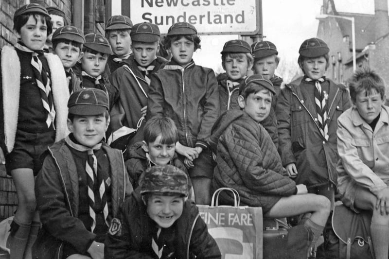 Members of the 22nd South Shields Cub Scouts pictured at camp 49 years ago. Recognise anyone