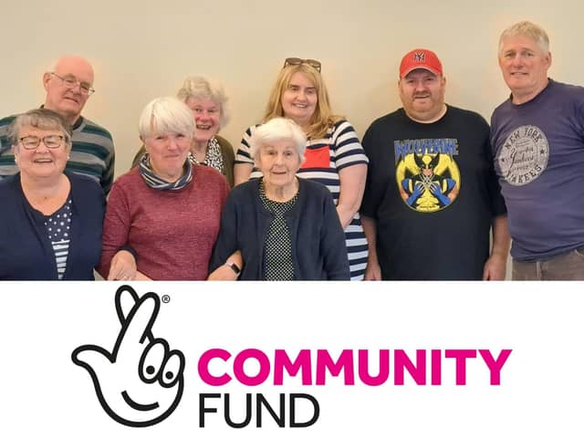 National Lottery funding helps to fund sight loss charity the Macular Society's vital services in Scotland, including monthly support groups.
