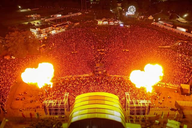His Murrayfield announcement follows triumphant Royal Highland Showground concert last year