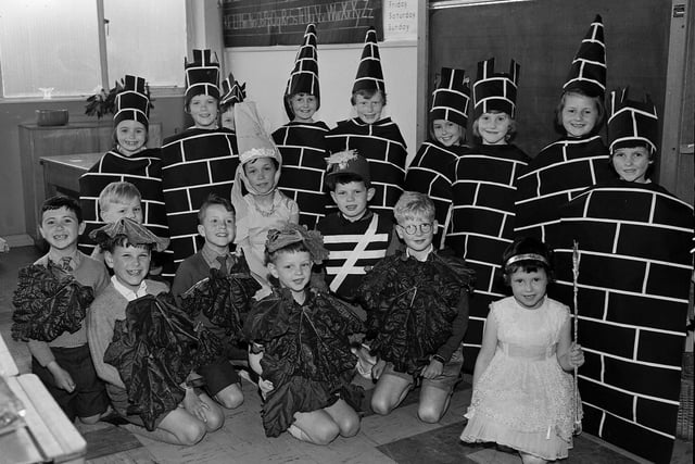 St John's Church Sunday School performing 'The Sleeping Princess' at the festival in 1963.