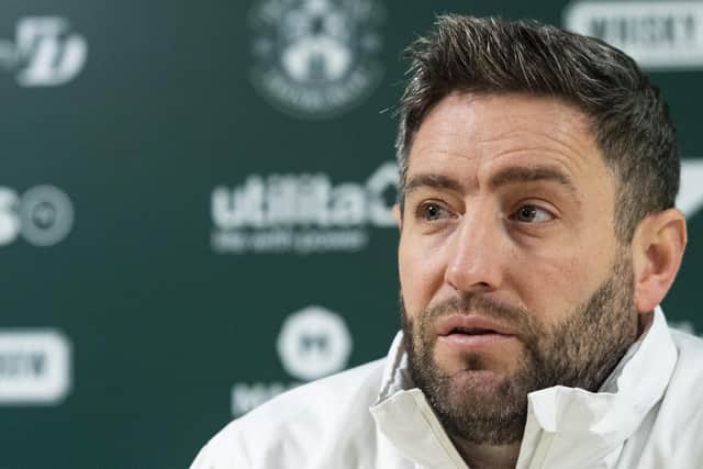 Hibs boss Lee Johnson defended his post-Hearts comments