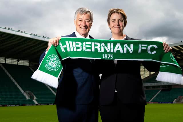Leeann Dempster has hailed the "good people" of Hibs. Picture: SNS