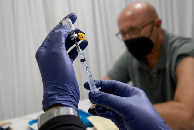 People at risk of the monkeypox virus should discuss vaccination with their local health services (Picture: Joe Raedle/Getty Images)