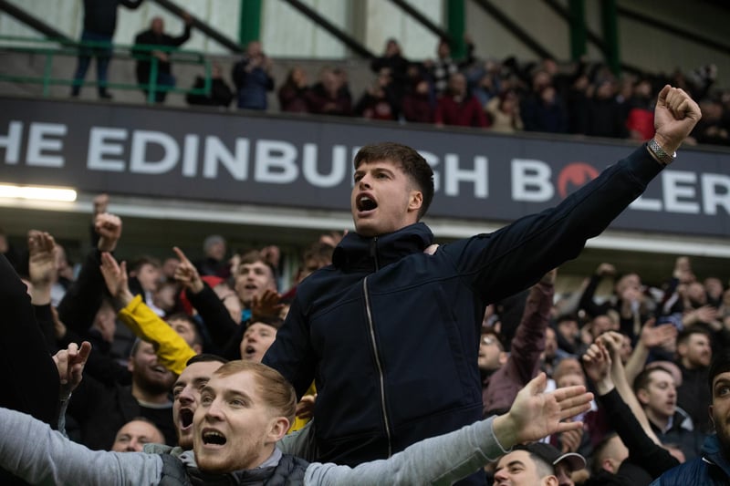 The nickname Hearts fans have given to the lower tier in Easter Road's South Stand, such is the propensity for revelling over the years with many famous victories at the home of rivals Hibs.