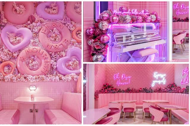 EL&N have arrived in Edinburgh city centre, and their stunning all-pink venue can be found at St James Quarter. Photos EL&N Instagram